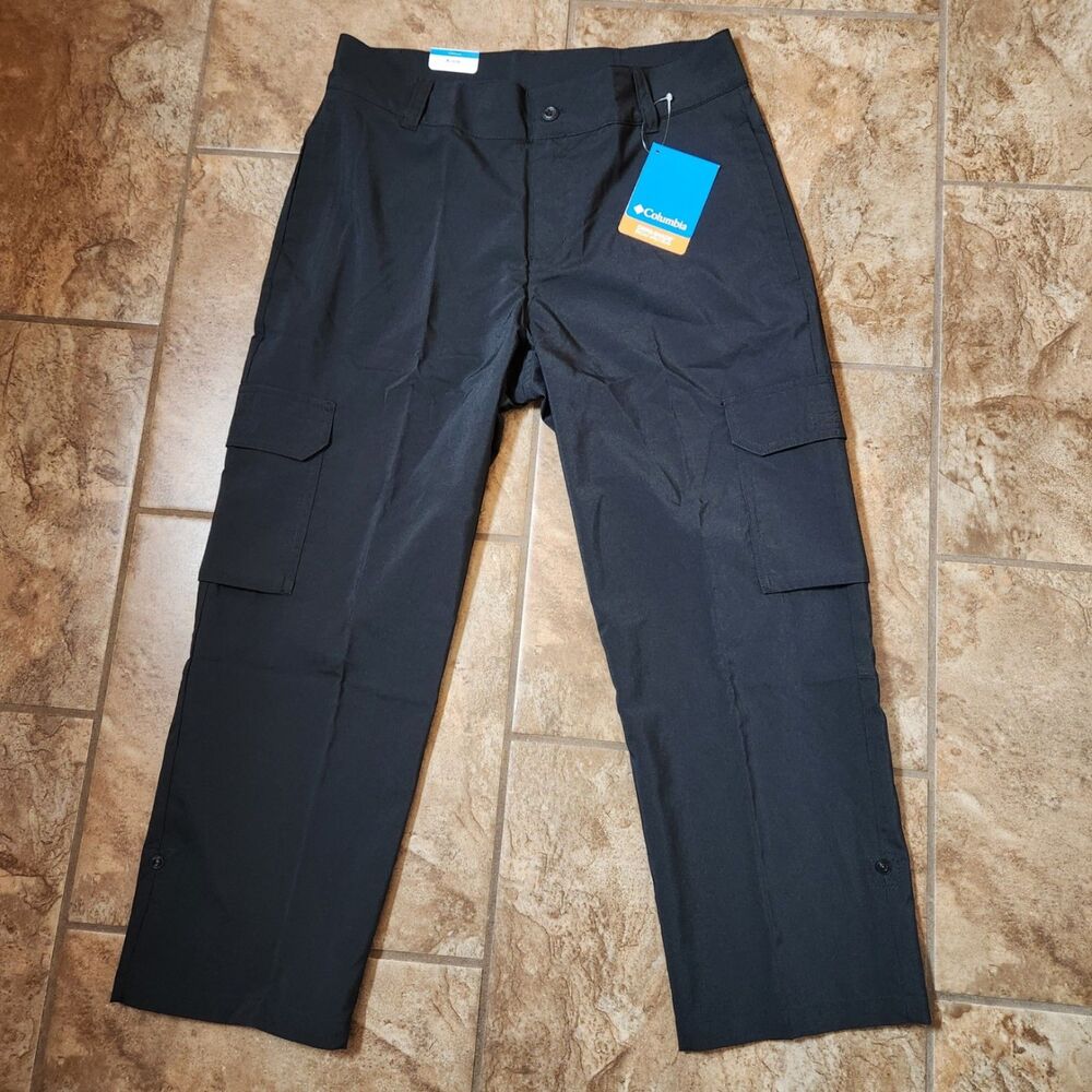 Columbia Silver Ridge Capri Pants Women’s 6 Black Active Fit
